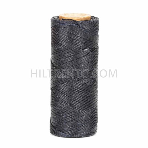 Hilo encerado 1 mm nylon (Poliamida 6.6) - Col. Azul marino - Bobina 100 mts