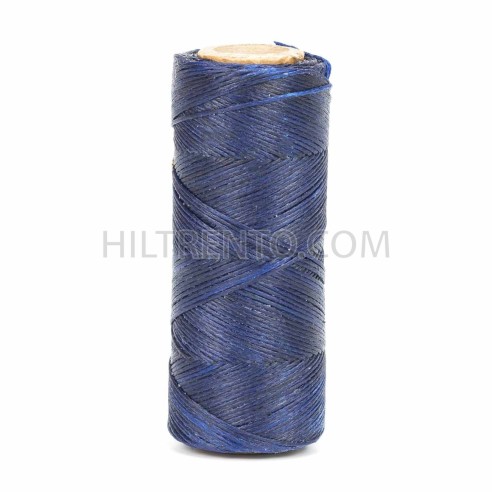 Hilo encerado 1 mm nylon (Poliamida 6.6) - Col. Azulón - Bobina 100 mts