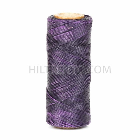 Hilo encerado 1 mm nylon (Poliamida 6.6) - Col.  Lila - Bobina 100 mts