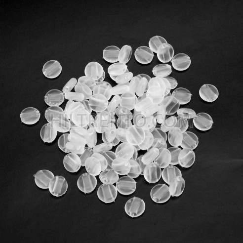 Topes ajustador blando negro/transparente antideslizante para cordón mascarilla - 100 uds