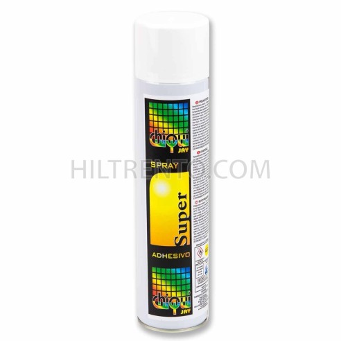 Spray adhesivo temporal Chiqui Jay Super impresión serigráfica tejidos - 600 ml