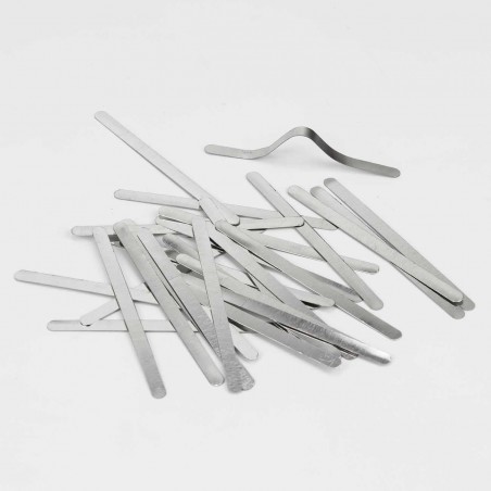 1000 Tiras SIN adhesivo, metálicas de alambre nasal para mascarillas, para el puente de la nariz