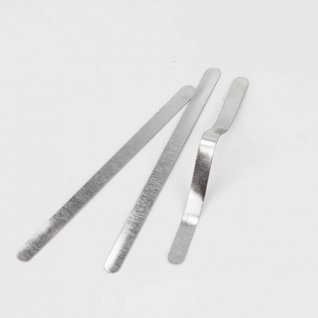 1000 Tiras SIN adhesivo, metálicas de alambre nasal para mascarillas, para el puente de la nariz