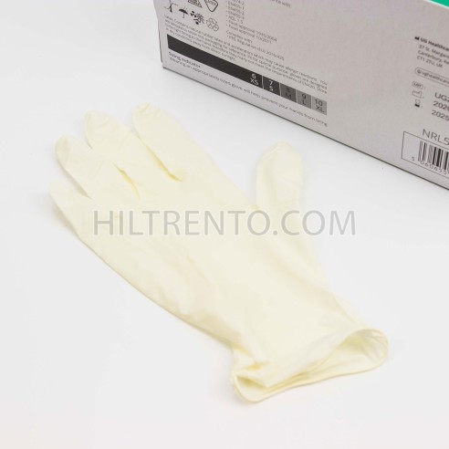 Guantes látex desechables Polyco Fine PF - Caja 100 uds