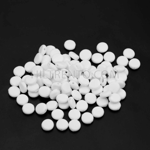 Topes ajustador blando negro/transparente antideslizante para cordón mascarilla - 100 uds