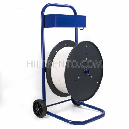 Carro devanador porta fleje, ajuste para múltiples tamaños