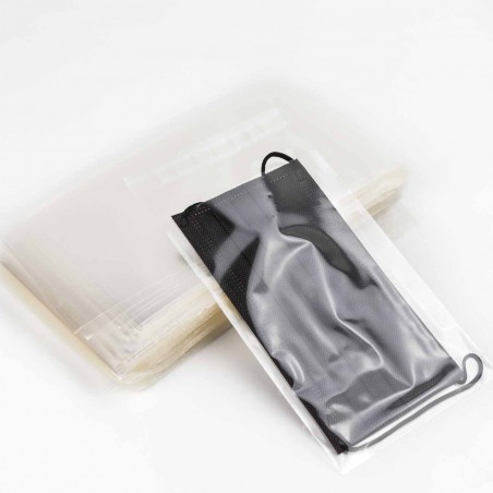 Bolsa transparente cierre adhesivo 15x15,5 cm - pack 1000 uds