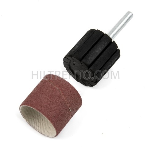 Portamanguitos tambor lija 30x30 mm