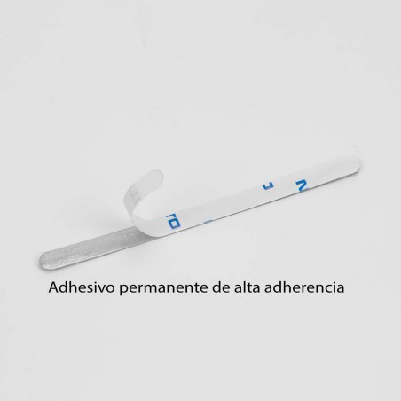 1000 Tiras adhesivas metálicas de alambre nasal para mascarillas, para el puente de la nariz