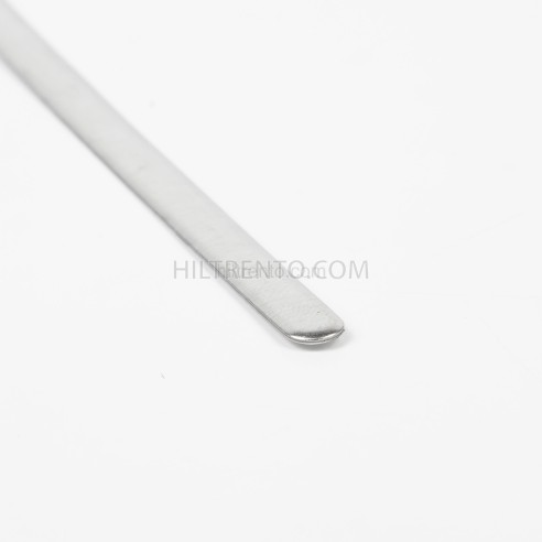 1000 Tiras adhesivas 85x5 metálicas redondeadas...