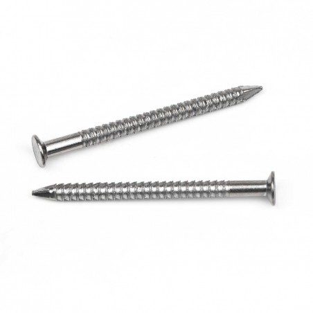 Clavo estriado reclavar tacón rullati 30 mm - Caja 2,5 kg