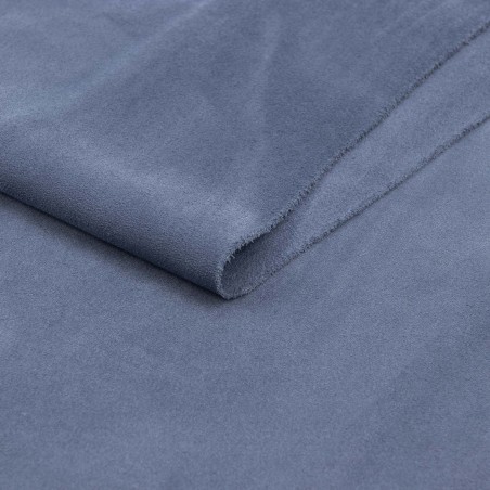 Piel serraje vacuno, color azul vaquero jeans, grosor 1,4 - 1,6 mm