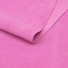 Piel serraje vacuno, color fucsia, grosor 1,4 - 1,6 mm