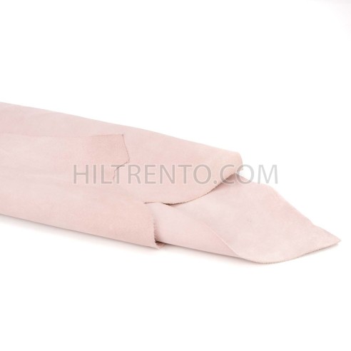 Piel serraje vacuno, color rosa baby, grosor...