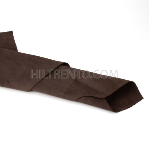 Piel serraje vacuno, color marrón, grosor 1,4 -...