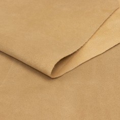 Piel serraje vacuno, color cuerda, grosor 1,4 - 1,6 mm