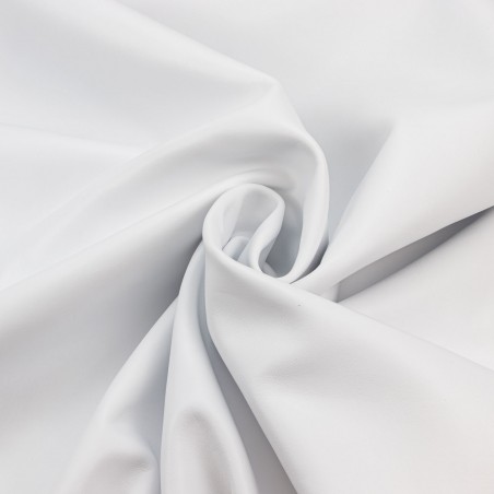 Piel Napa vacuno, color blanca, grosor 1,2 - 1,4 mm