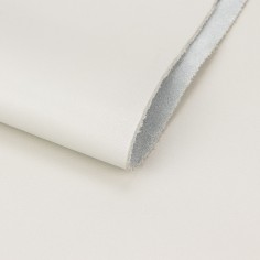 Piel Napa vacuno, color porcelana, grosor 1,2 - 1,4 mm