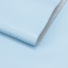 Piel Napa vacuno, color azul celeste nube, grosor 1,2 -...