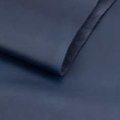 Piel Napa vacuno, color azul marino Navy, grosor 1,2 -...