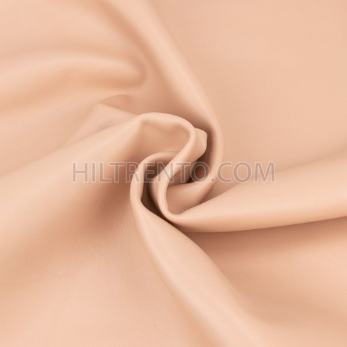 Piel Napa vacuno, color nude, grosor 1,2 - 1,4 mm