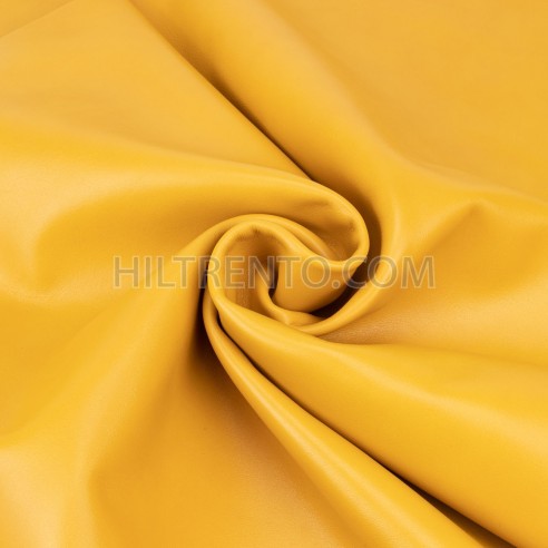 Piel Napa vacuno, color amarillo yema, grosor...