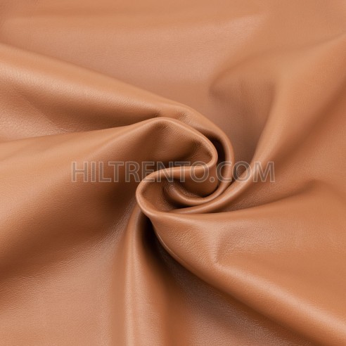 Piel Napa vacuno, color marrón tabaco, grosor...