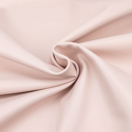 Piel Napa vacuno, color rosa baby, grosor 1,2 - 1,4 mm