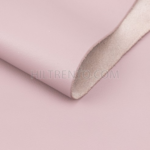 Piel Napa vacuno, color rosa palo, grosor 1,2 -...