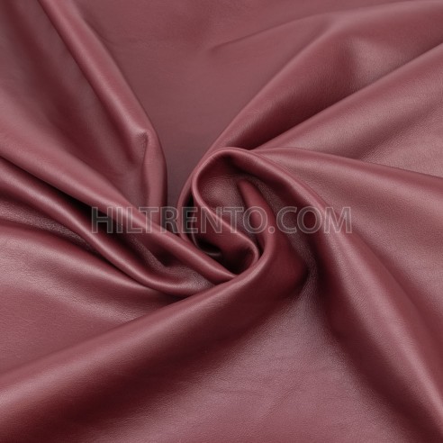 Piel Napa vacuno, color rioja, grosor 1,2 - 1,4 mm