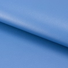 Piel Napa vacuno, color azulón, grosor 1,4 - 1,6 mm