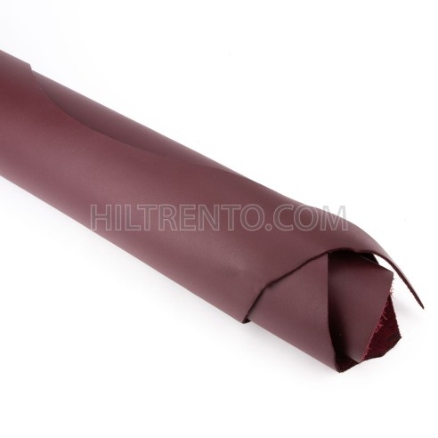 Piel Napa vacuno, color burdeos, grosor 1,4 -...