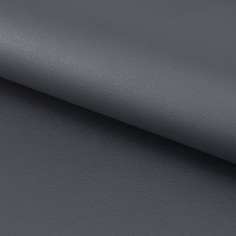 Piel Napa vacuno, color gris carbón, grosor 1,4 - 1,6 mm