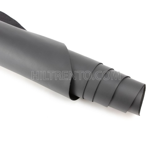 Piel Napa vacuno, color gris carbón, grosor 1,4...