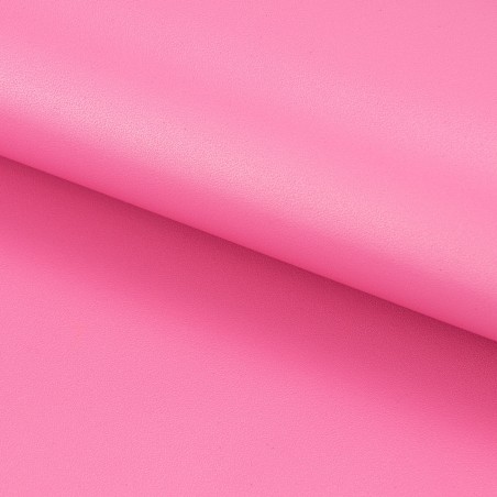 Piel Napa vacuno, color chicle, grosor 1,4 - 1,6 mm