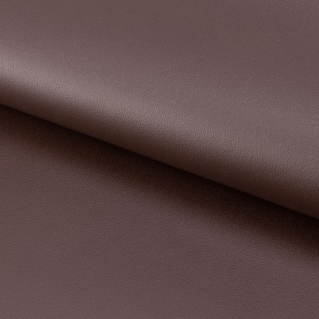 Piel Napa vacuno, color marrón, grosor 1,4 - 1,6 mm