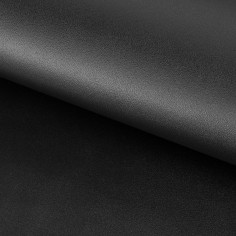 Piel napa vacuno, color negro, grosor 1,4 - 1,6 mm