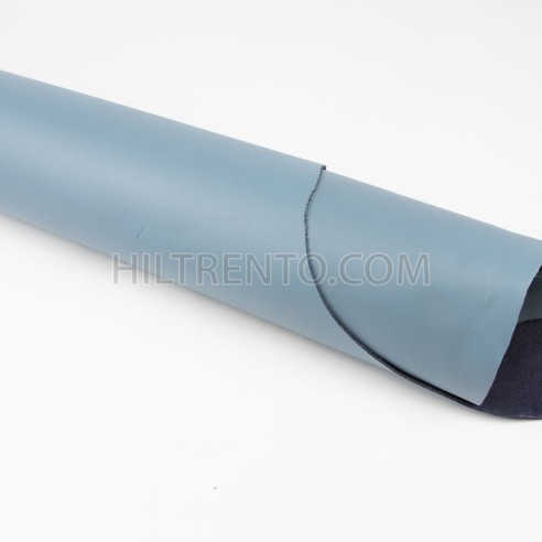 Piel Napa vacuno, color azul azafata, grosor...