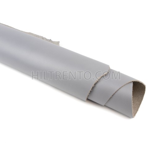 Piel Napa vacuno, color gris claro, grosor 1,4...