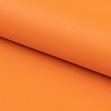 Piel Napa vacuno, color naranja, grosor 1,4 - 1,6 mm