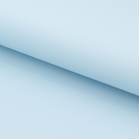 Piel Napa vacuno, color azul celeste nube, grosor 1,4 - 1,6 mm
