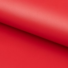 Piel Napa vacuno, color rojo, grosor 1,4 - 1,6 mm