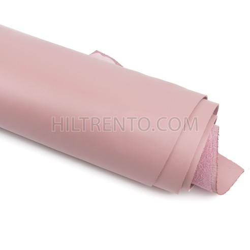 Piel Napa vacuno, color rosa palo, grosor 1,4 -...