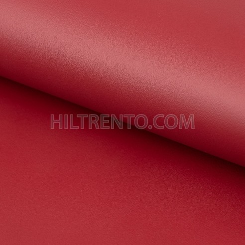 Piel Napa vacuno, color rubí, grosor 1,4 - 1,6 mm