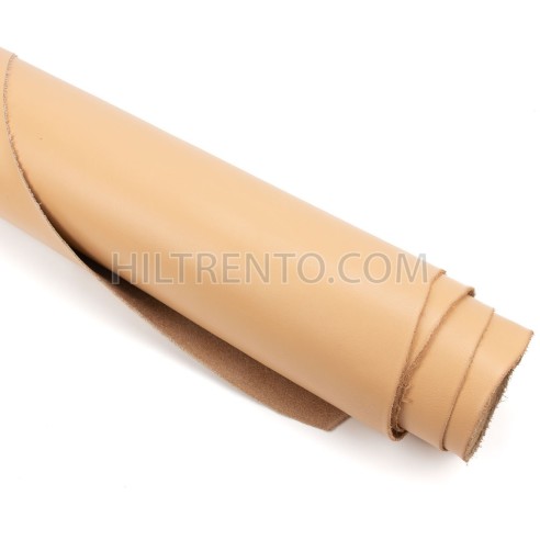Piel Napa vacuno, color tierra, grosor 1,4 -...