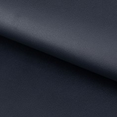 Piel Napa vacuno, color azul marino, grosor 1,4 - 1,6 mm