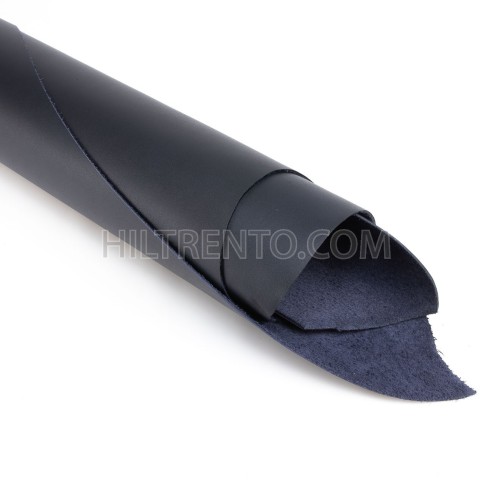 Piel Napa vacuno, color azul marino, grosor 1,4...