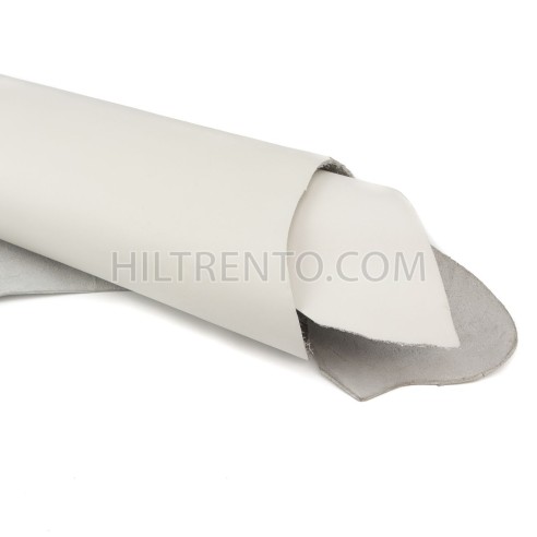 Piel Napa vacuno, color hueso, grosor 1,4 - 1,6 mm