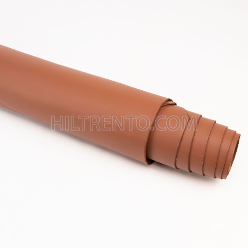 Piel Napa vacuno, color roble, grosor 1,4 - 1,6 mm