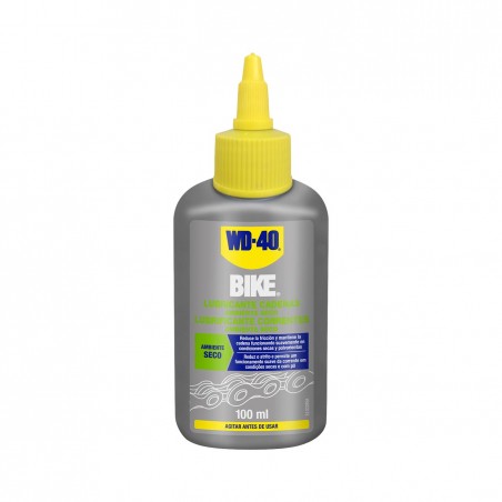 WD-40 Bike aceite lubricante cadenas bicicletas, ambiente seco - Gotero 100 ml